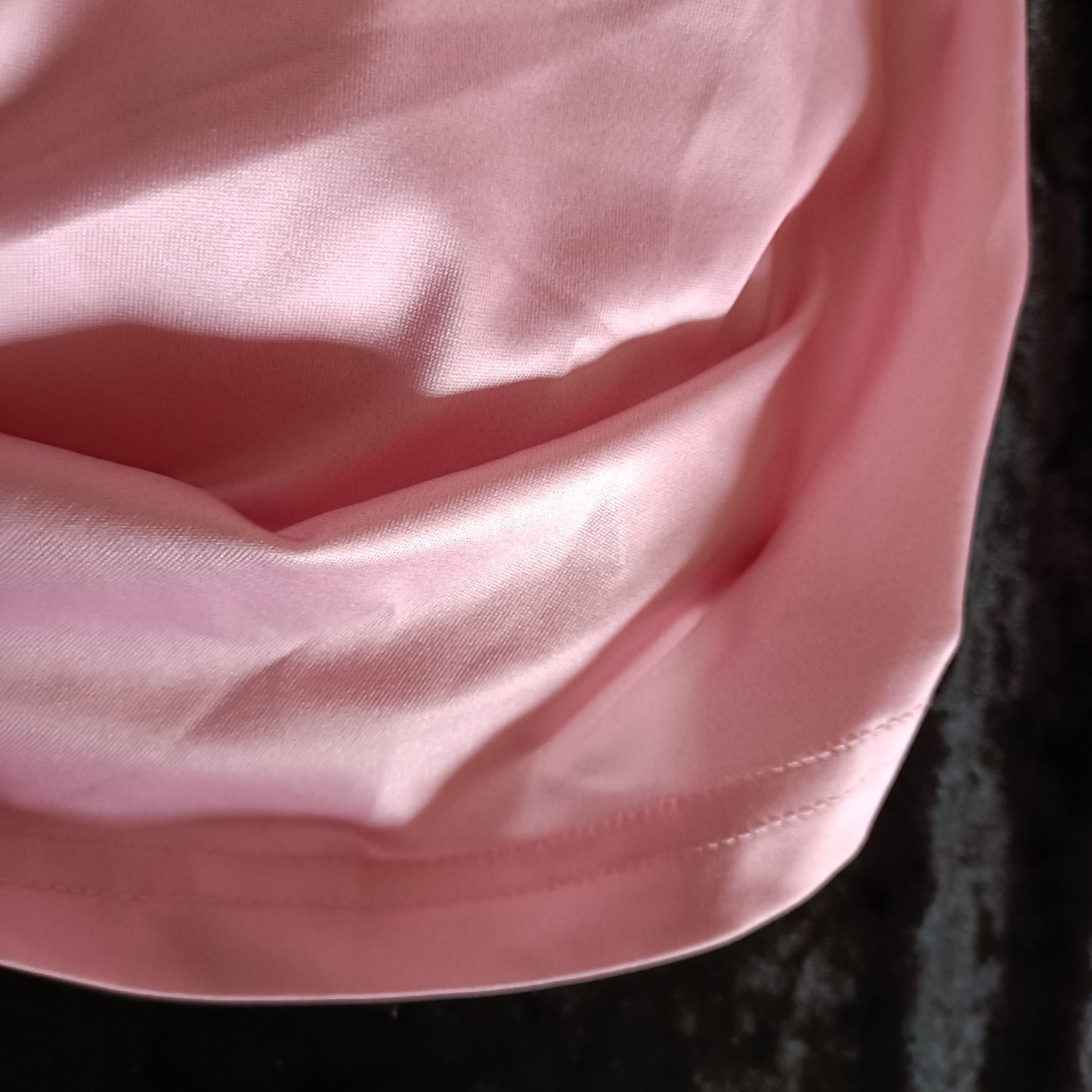 Pink and Black Flame Style Sleeveless Dress with Pink Sunflower and Butterfly Detail