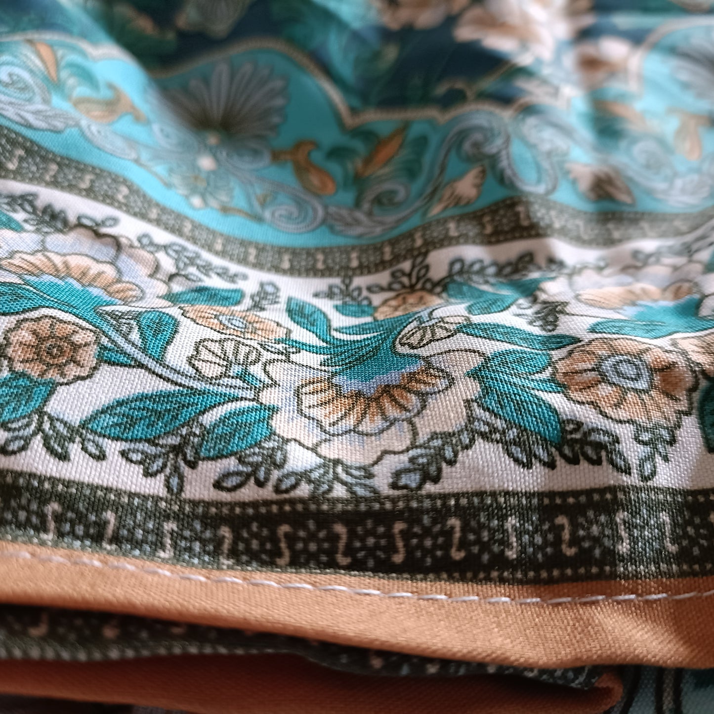 Green Floral Tunic