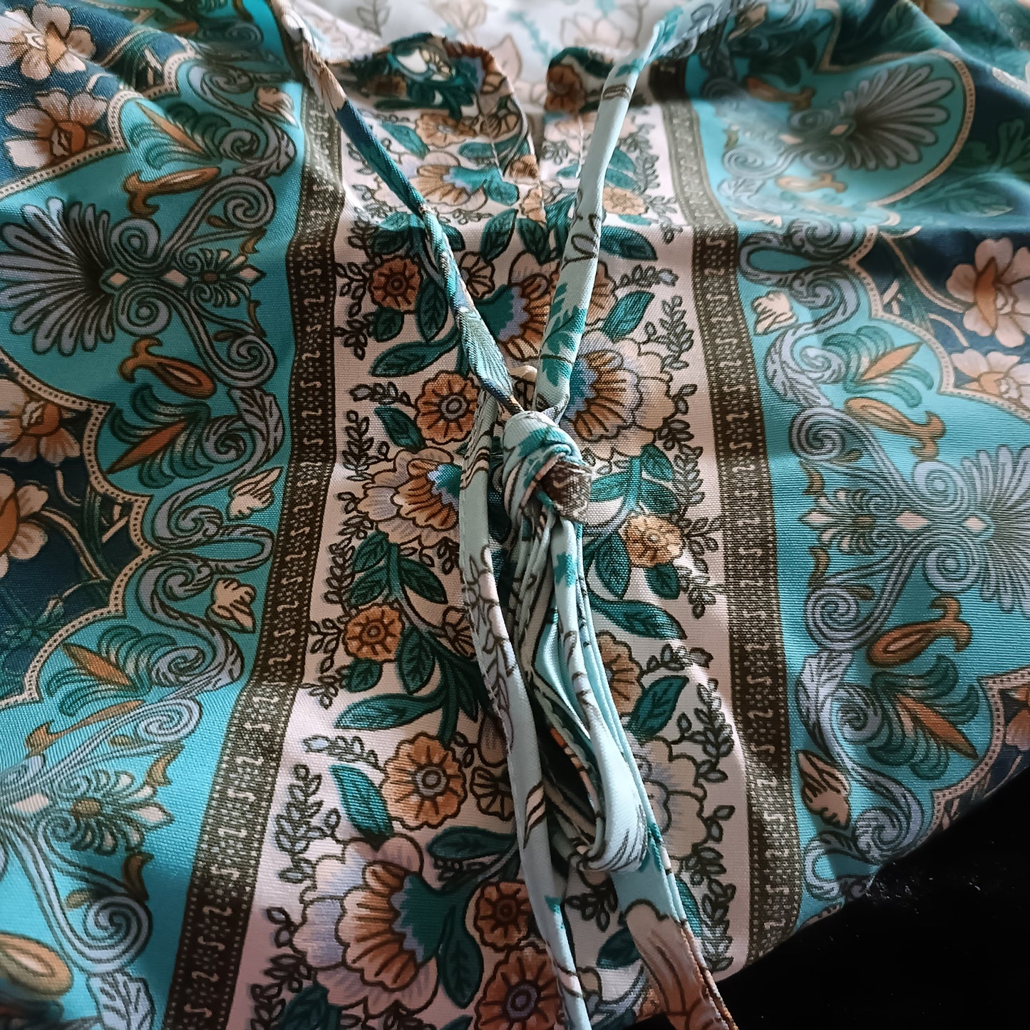 Green Floral Tunic