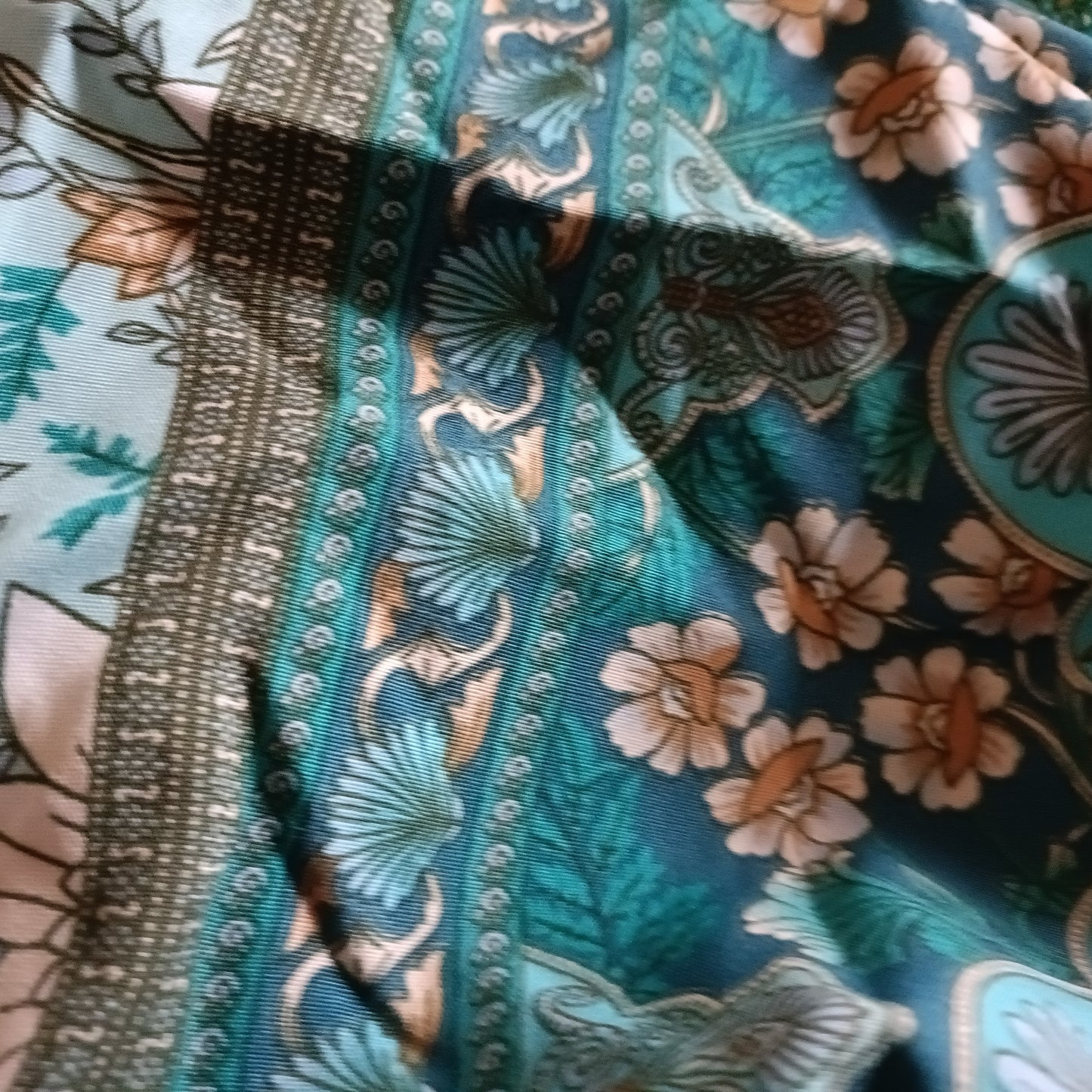 Green Floral Tunic