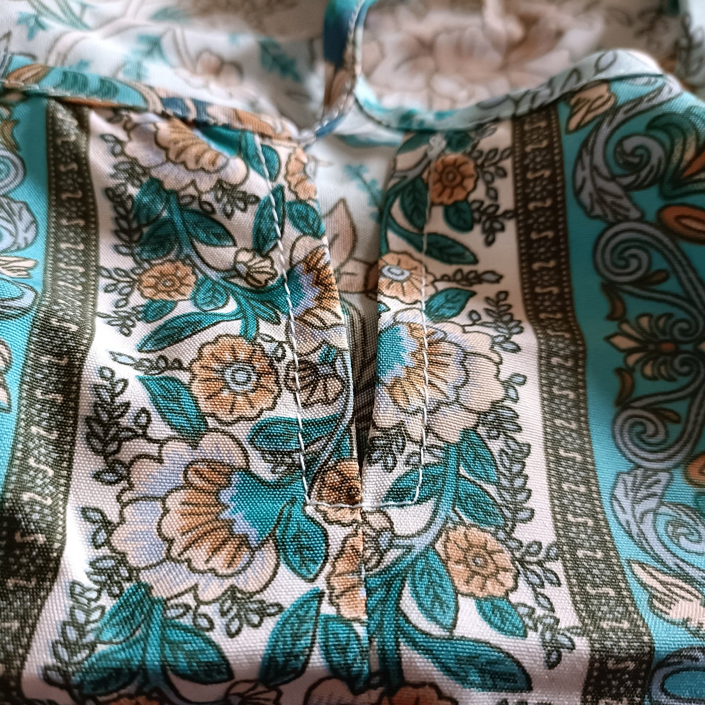 Green Floral Tunic