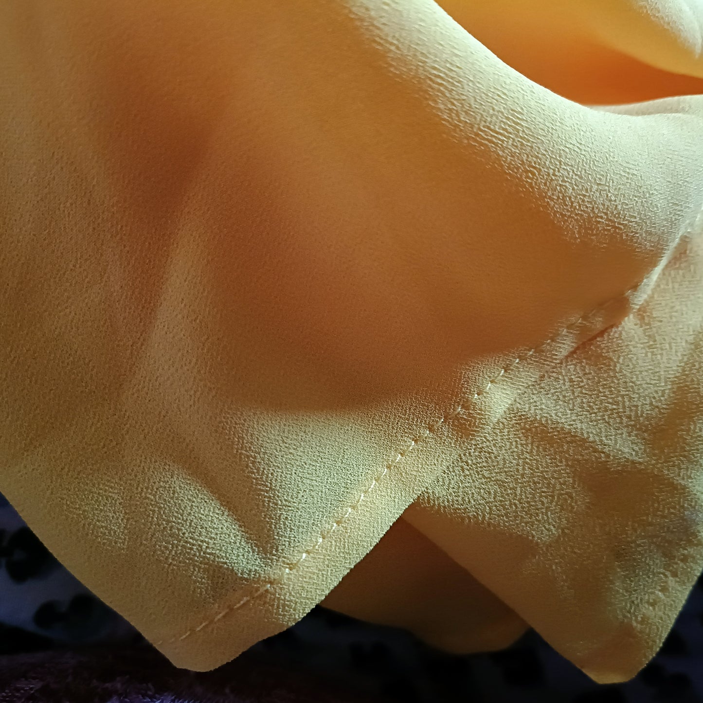 Vibrant Yellow Sleeveless Blouse