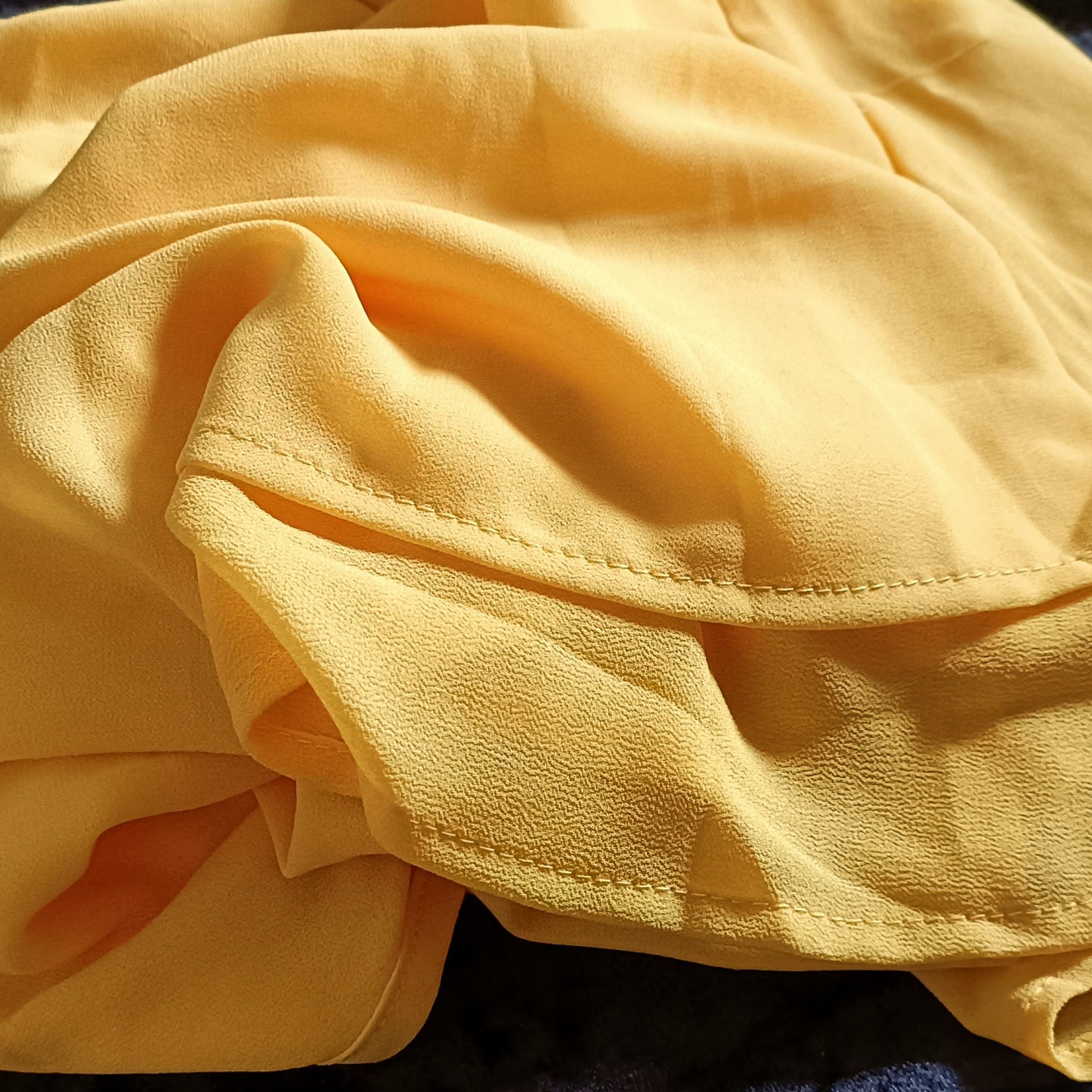 Vibrant Yellow Sleeveless Blouse