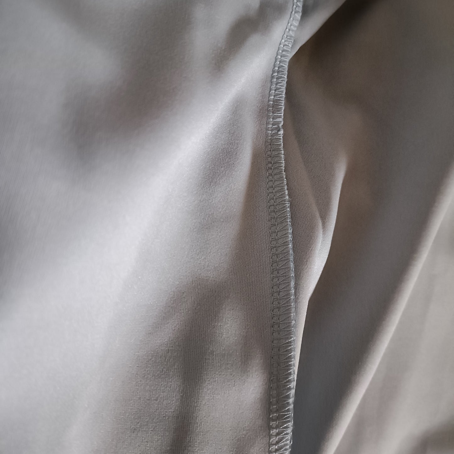 Blue Open Front Jacket with Eyelet Lace Hem