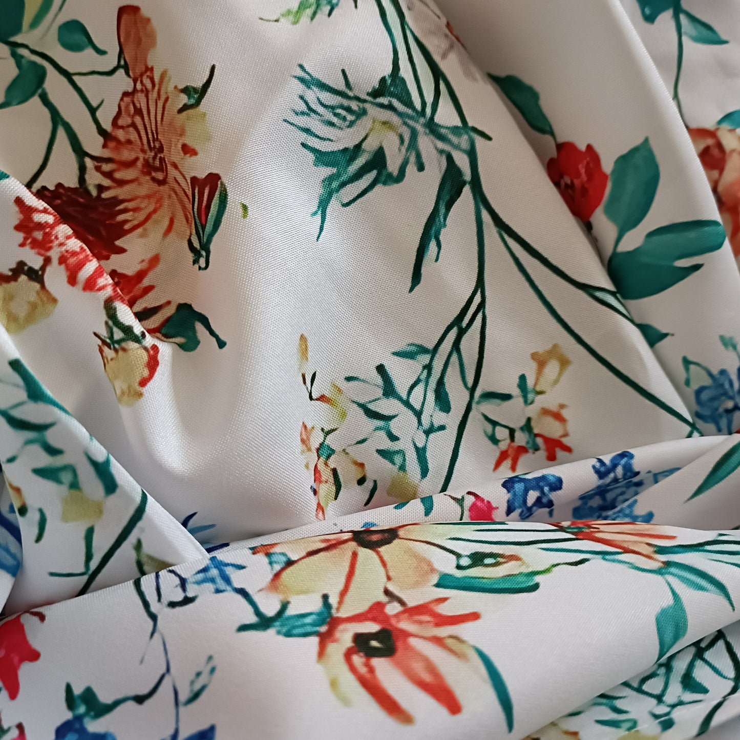 White Floral skirt