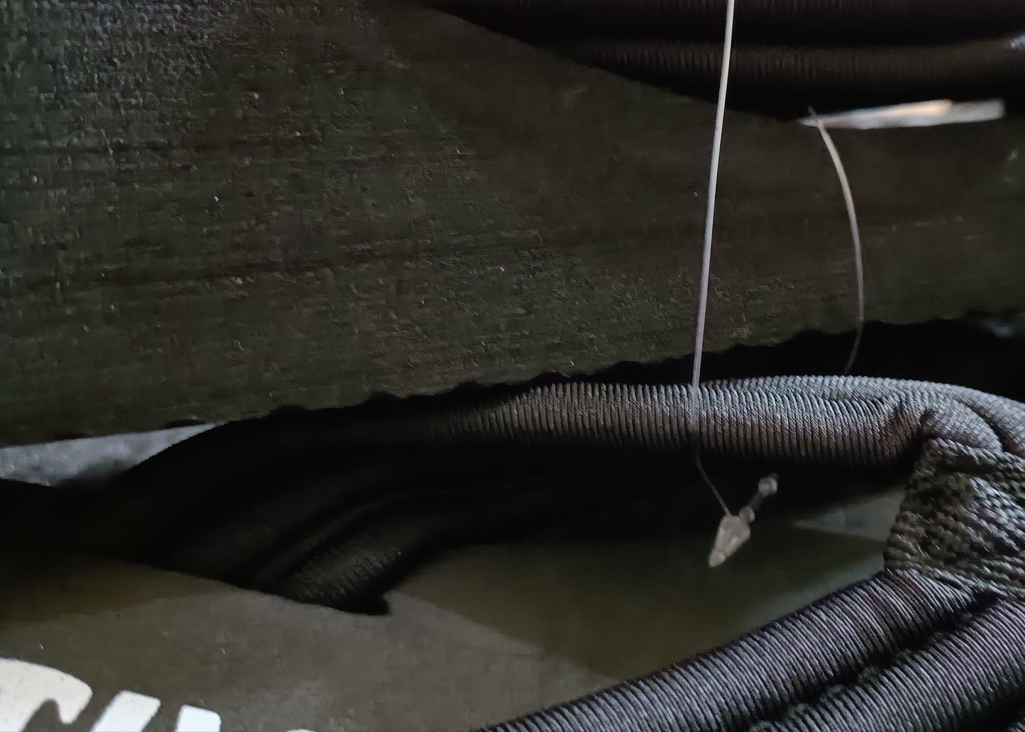 Black Wedge Flip Flops
