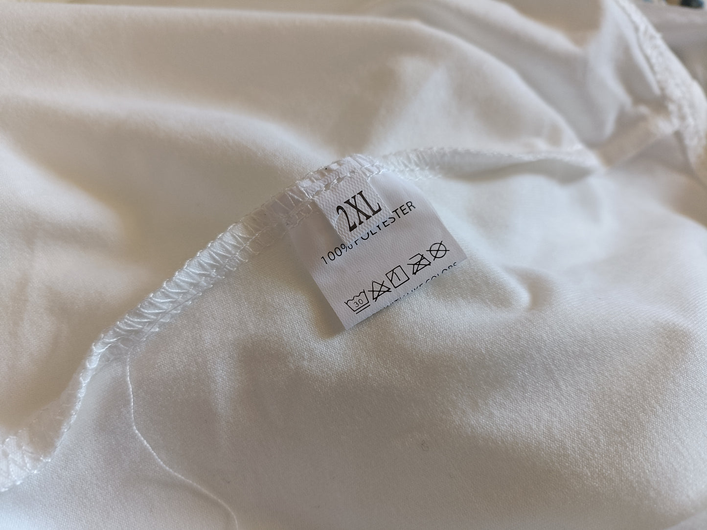 White Top with Metal Eyelets