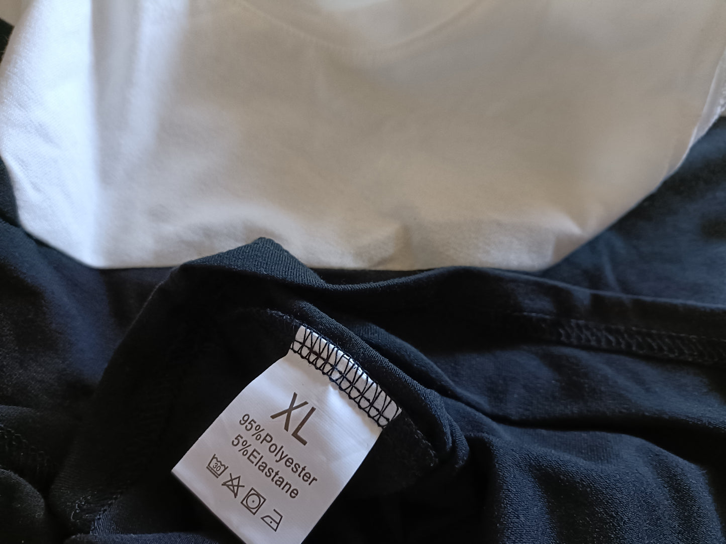 Black and White Cold Shoulder Top