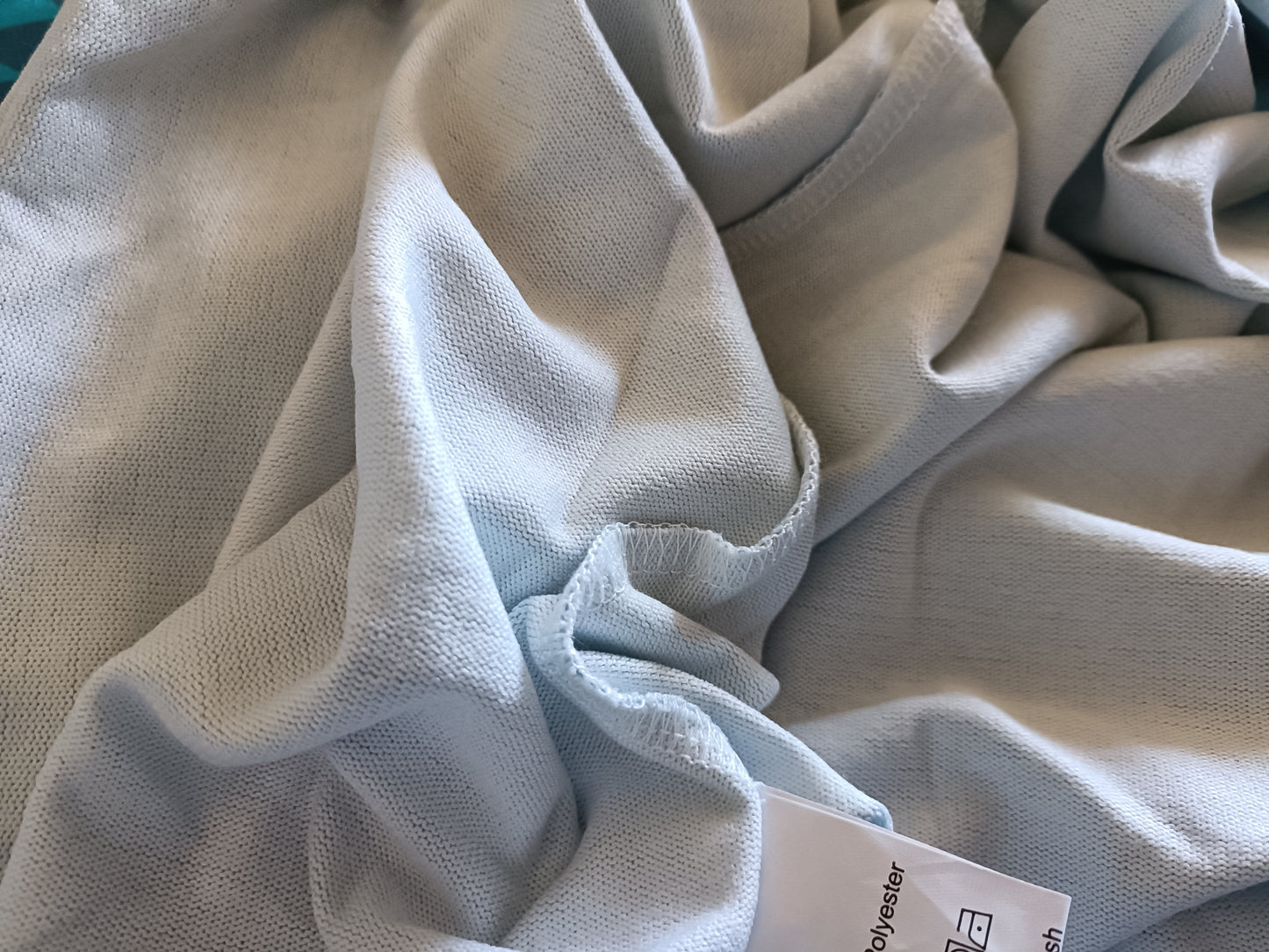 Light Blue Open Front Long Cardigan/Jacket