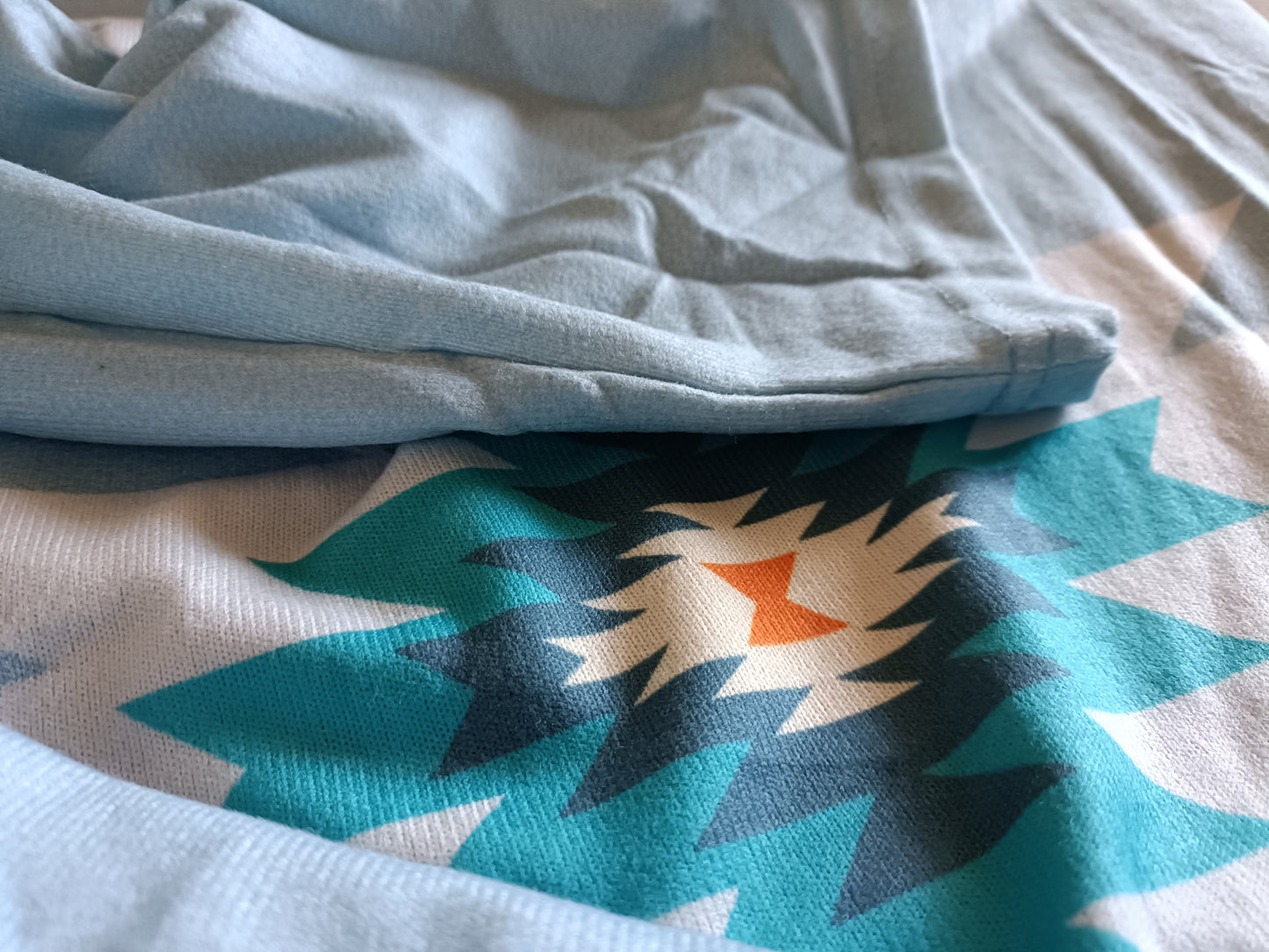 Light Blue Open Front Long Cardigan/Jacket