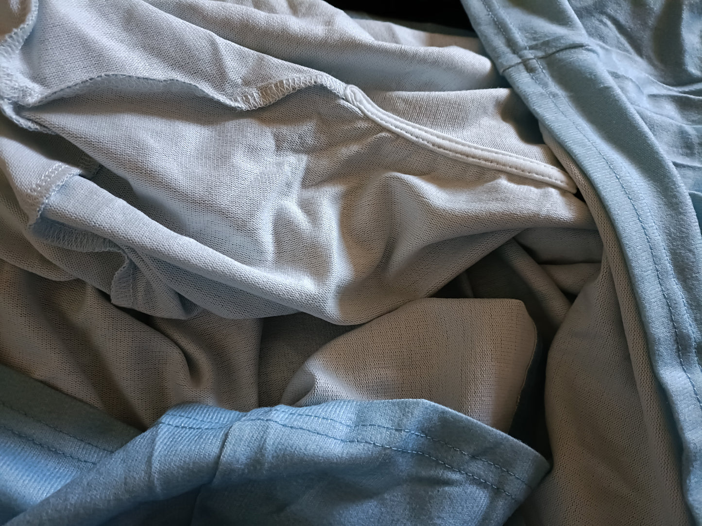 Light Blue Open Front Long Cardigan/Jacket