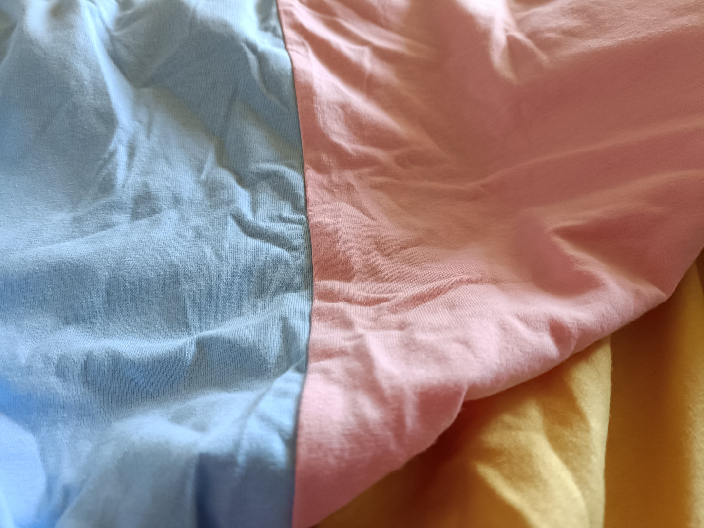 Multi Coloured Block T Shirt
