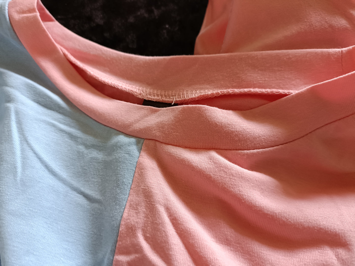 Multi Coloured Block T Shirt