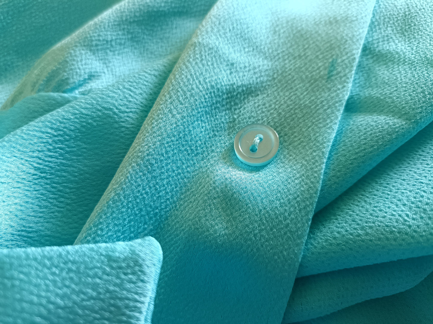 Turquoise Blue Shirt/Blouse