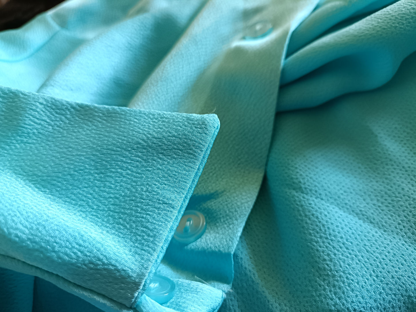 Turquoise Blue Shirt/Blouse
