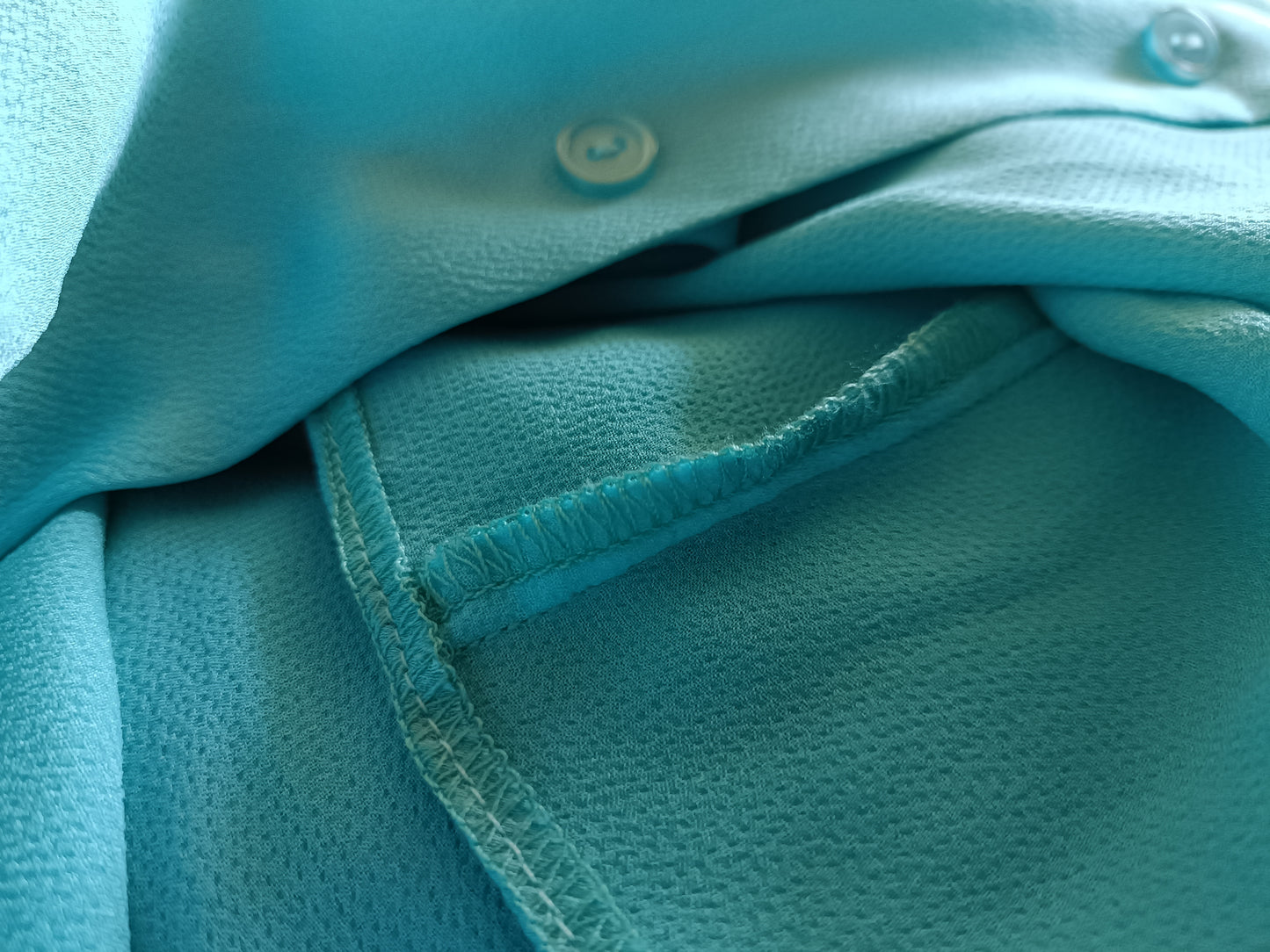 Turquoise Blue Shirt/Blouse