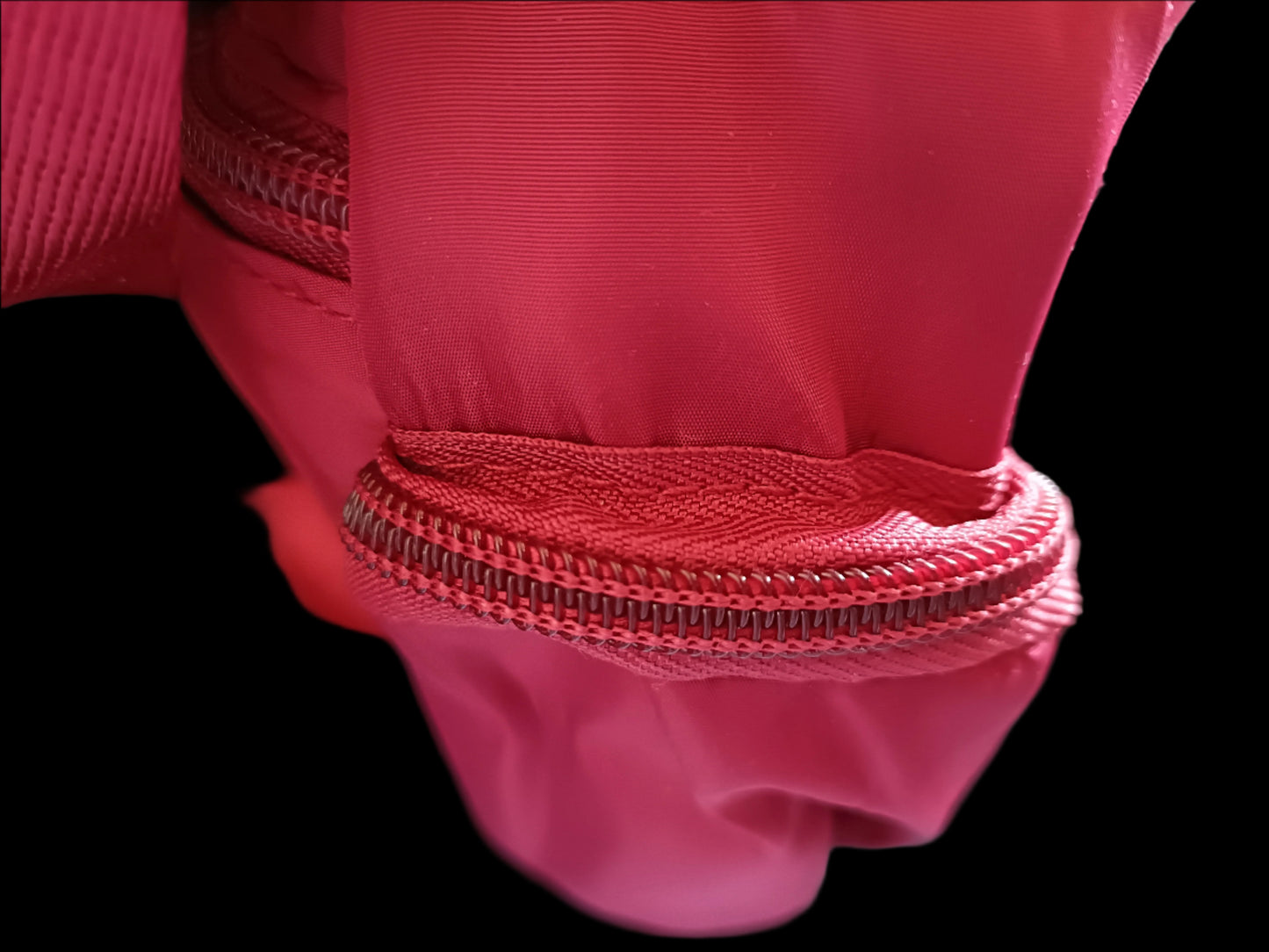 Dark Red Multipocketed Cross body Bag
