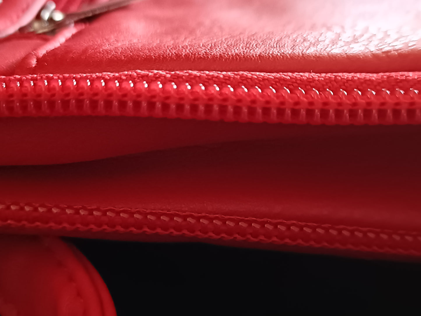Red Expandable Cross-Body/Shoulder Bag