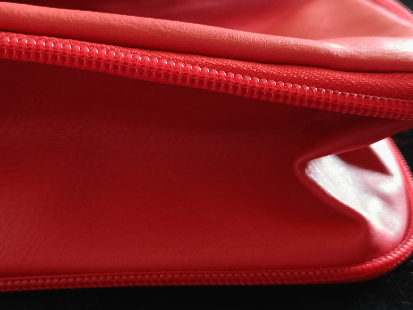 Red Expandable Cross-Body/Shoulder Bag
