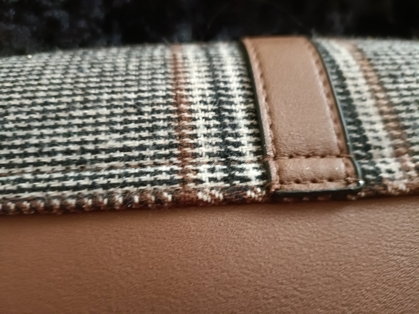 Plaid Shoulder Bag
