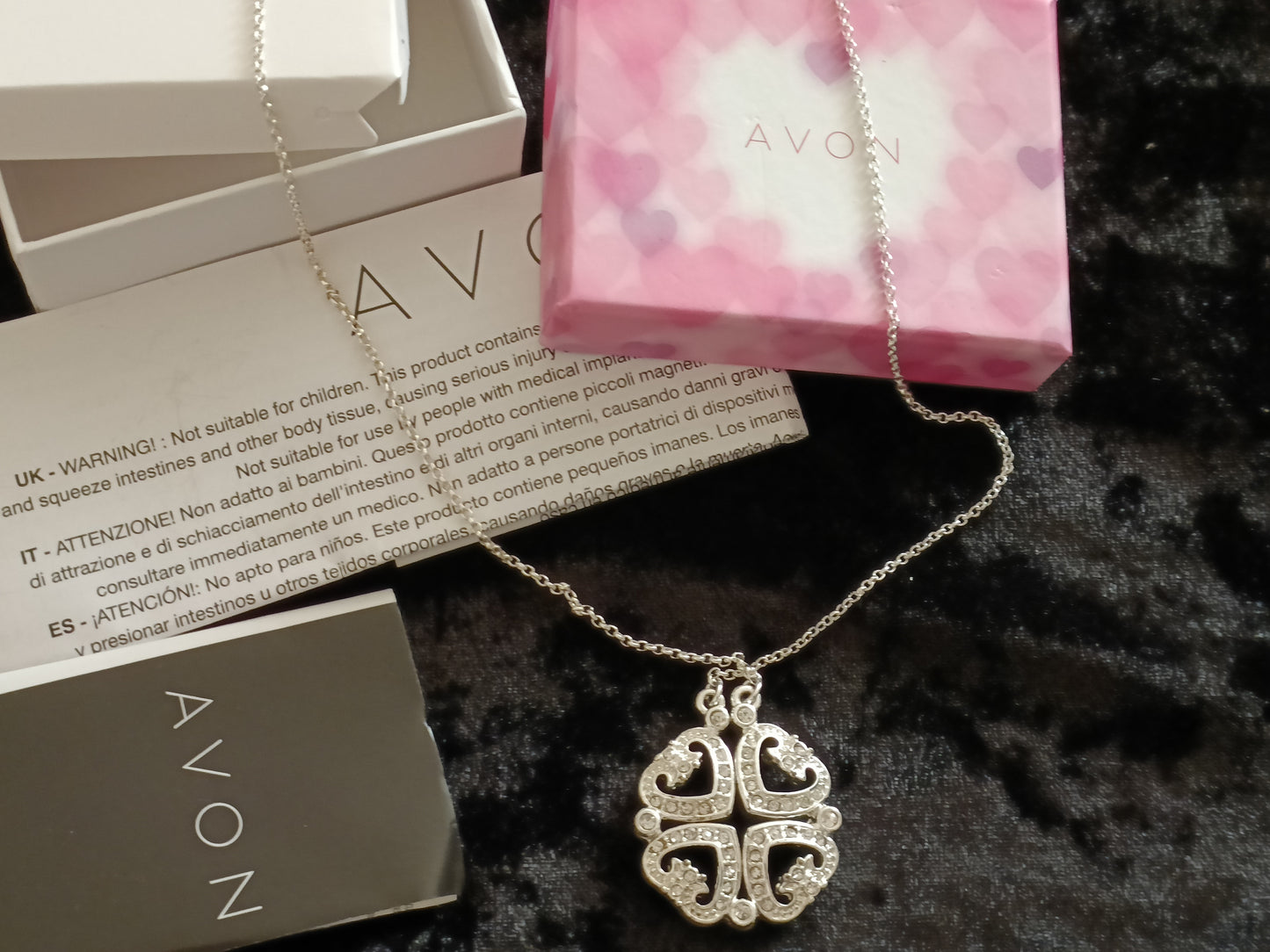 Avon Magnetic Heart Pendant