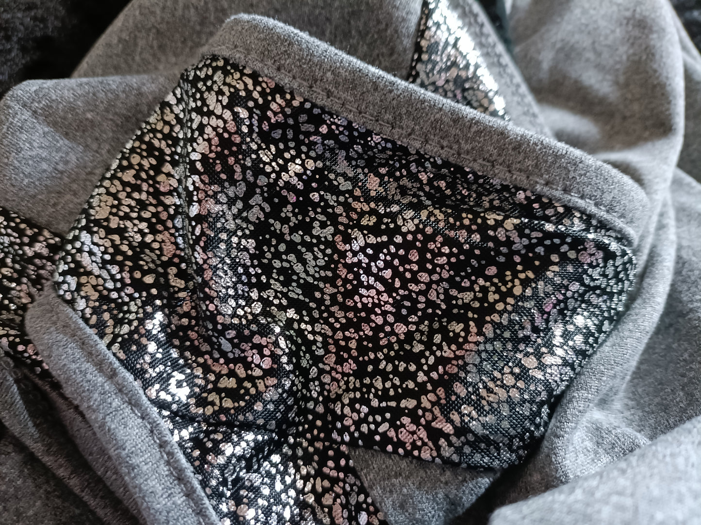 Sleeveless Top with Sparkle Trim