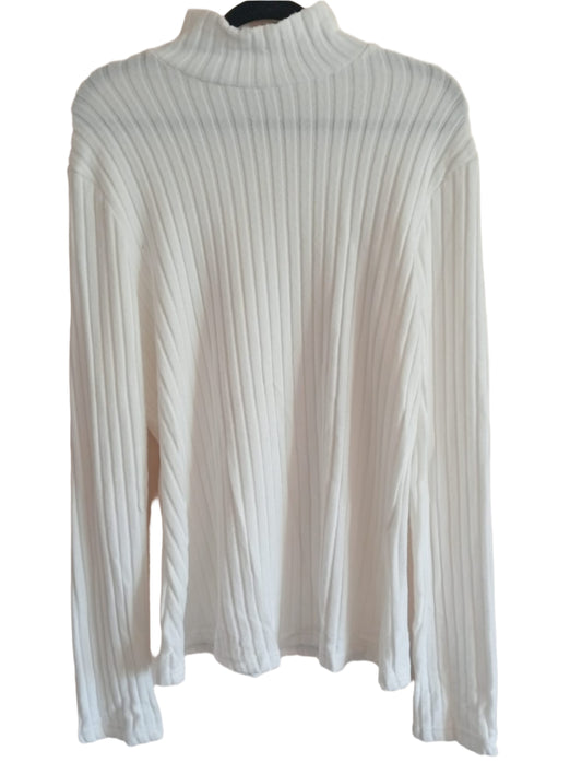 High Neck Ribbed Jumper