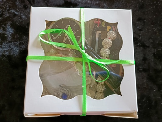 LIME GREEN Mystery Jewellery Box