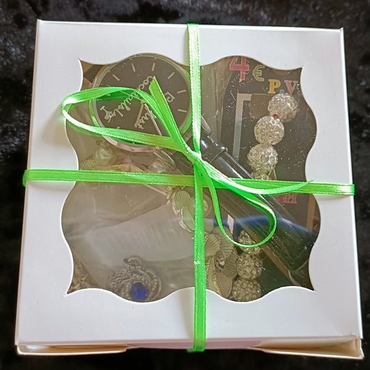 LIME GREEN Mystery Jewellery Box