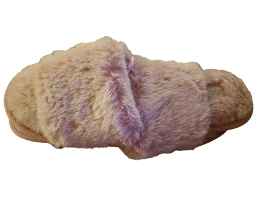 Pink Fluffy Slippers