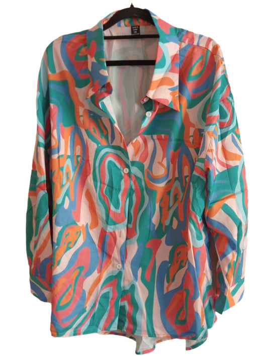 Multi Coloured Abstract Shirt
