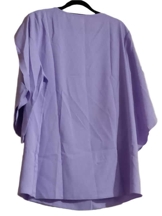 Lilac Split Sleeve Blouse
