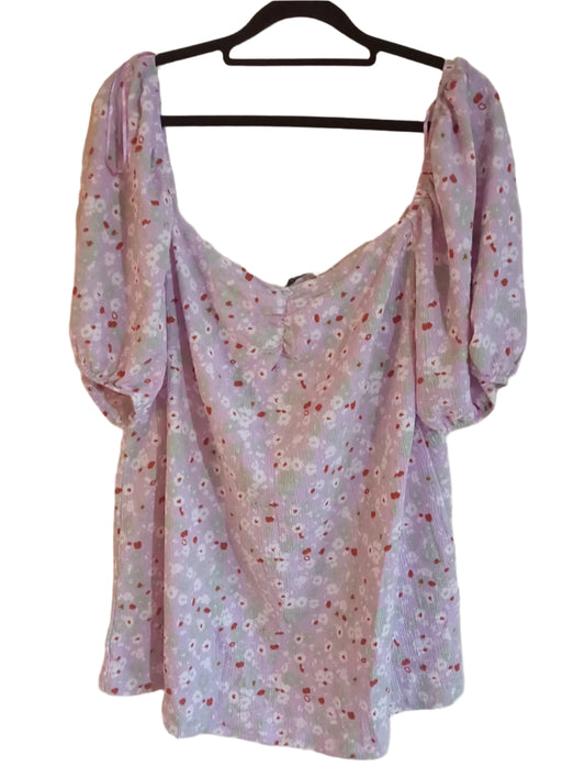 Floral Gypsy Style Floral Summer Top