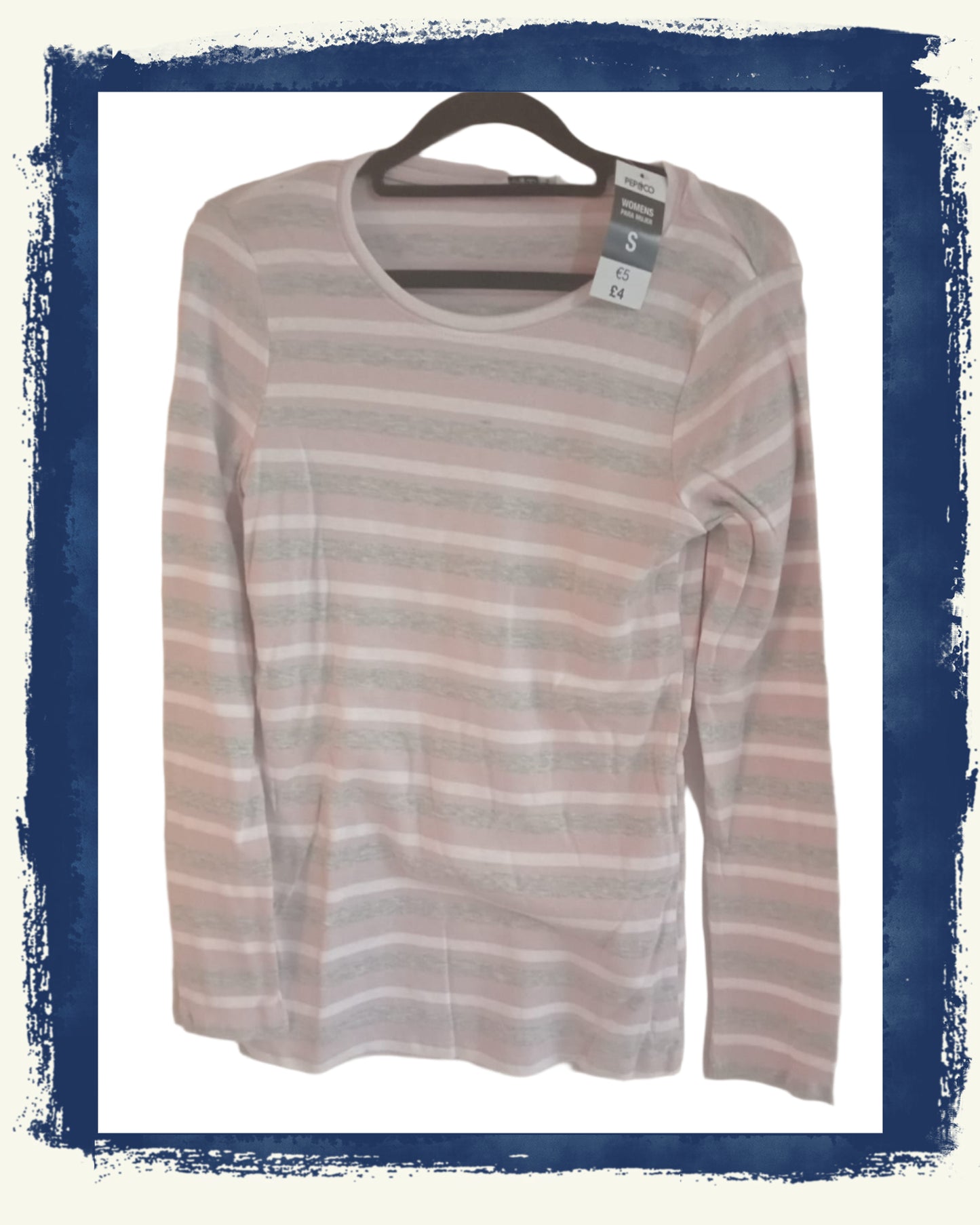 Striped Long Sleeve Top