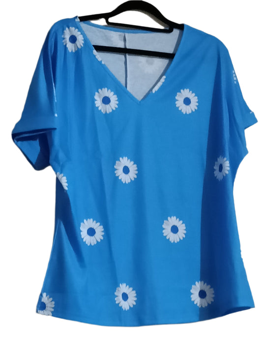 Daisy Print T Shirt