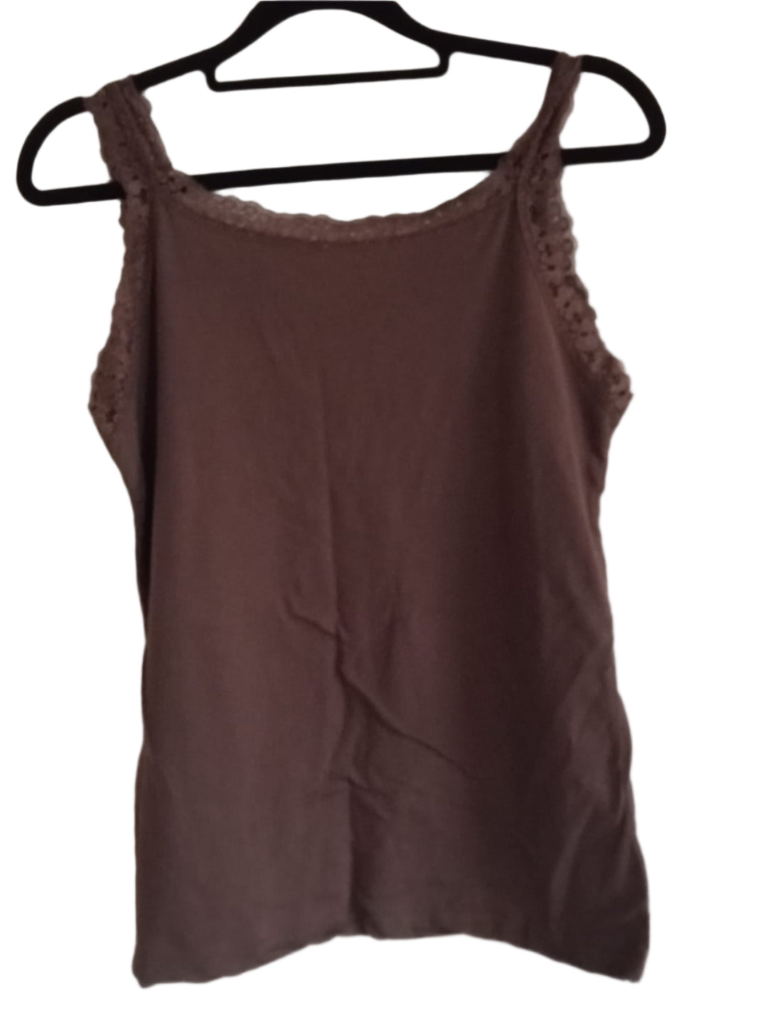 Pack of 6 Lace Trimmed Vest Tops