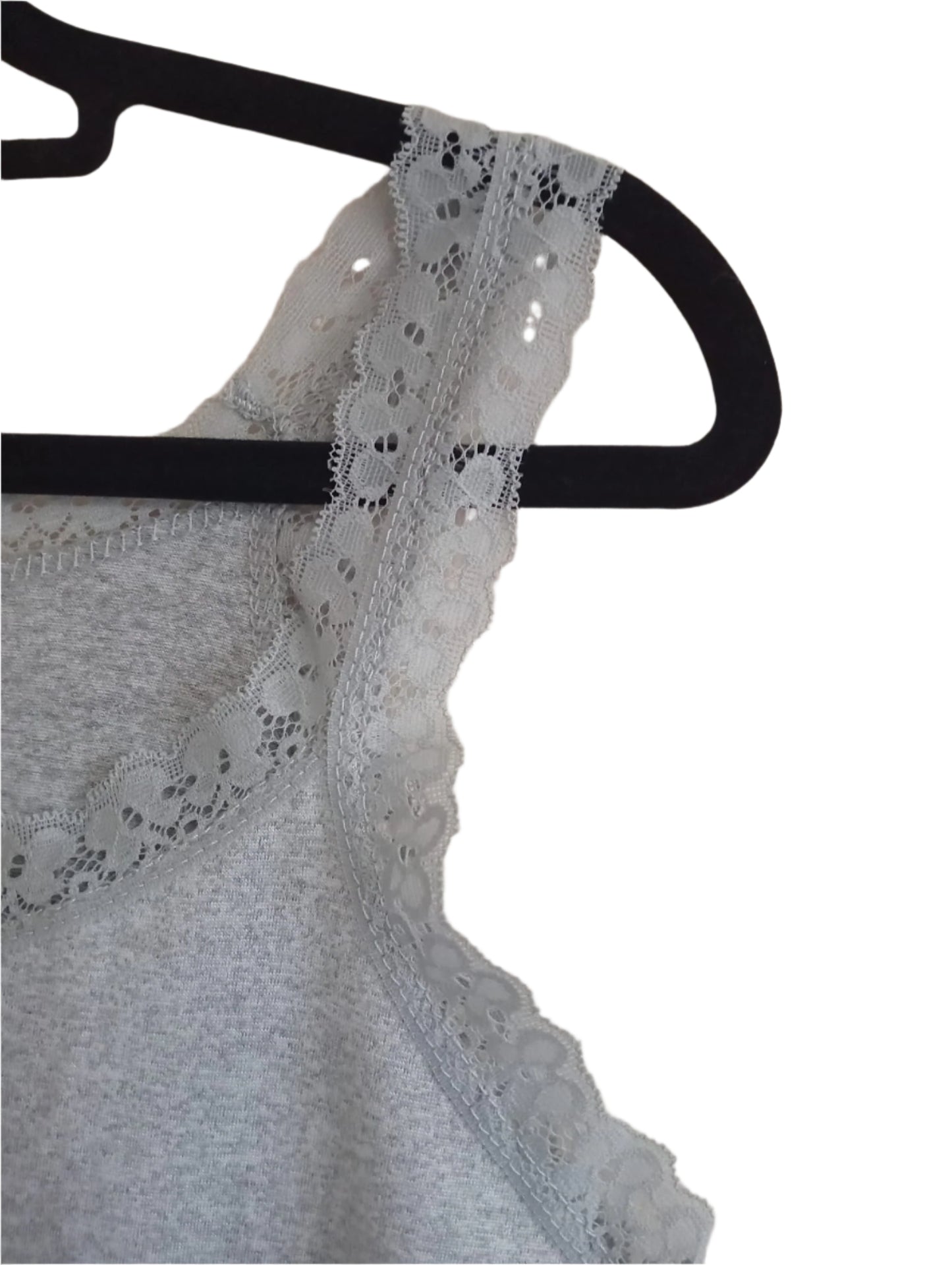 Pack of 6 Lace Trimmed Vest Tops