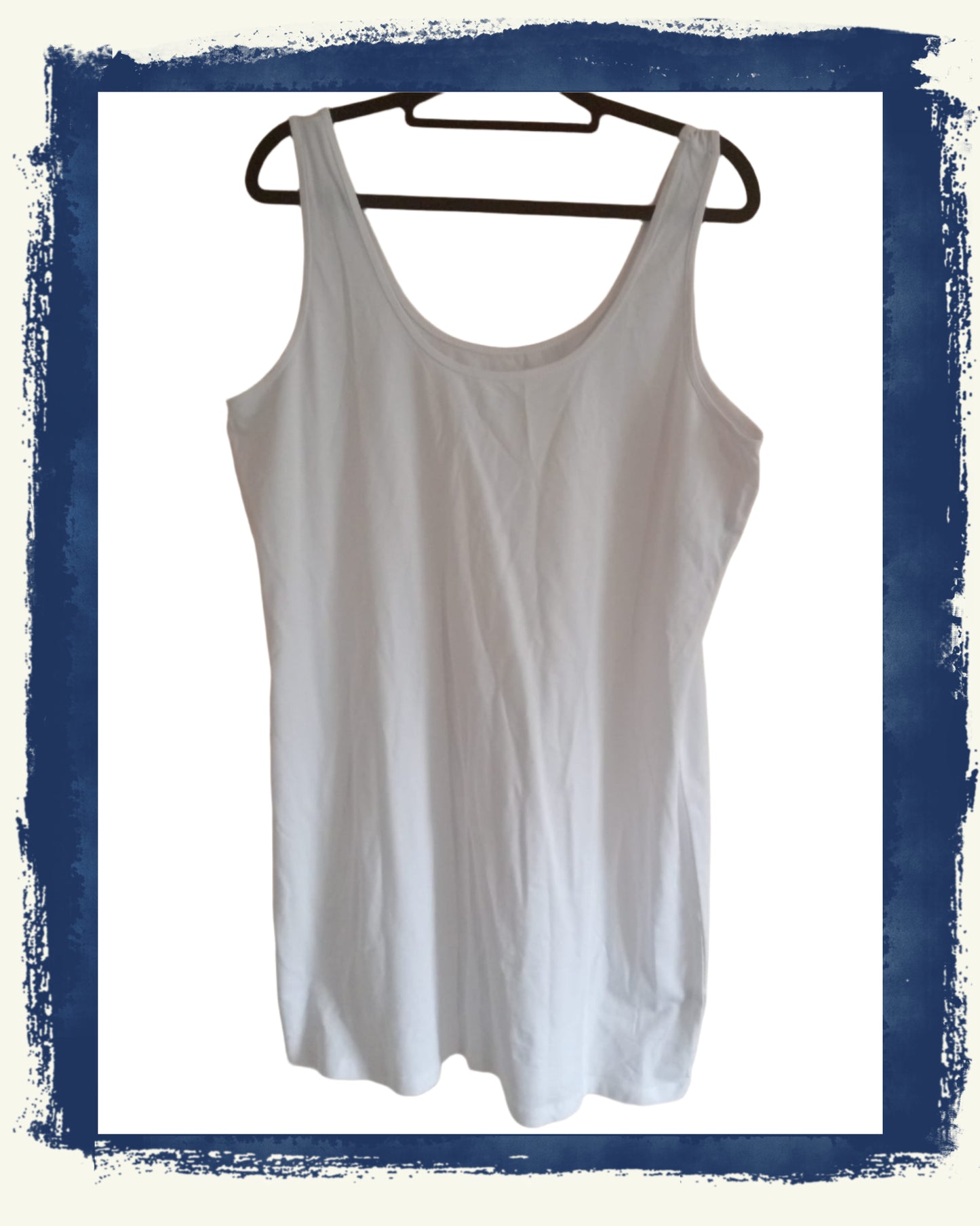 White Vest Top