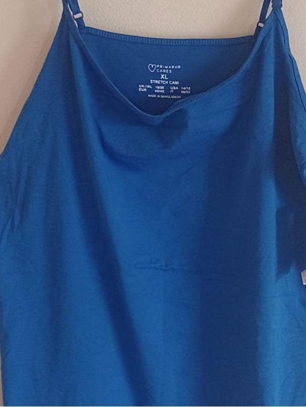 Blue Vest Top