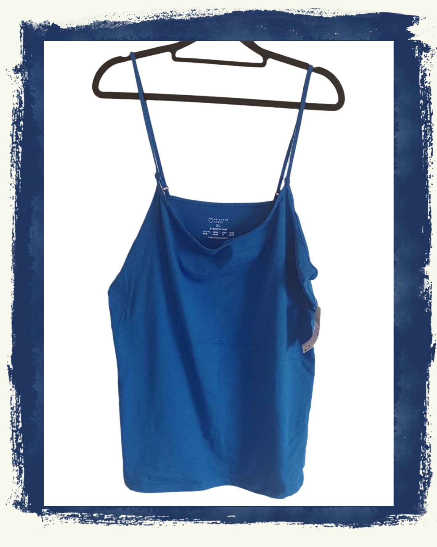 Blue Vest Top