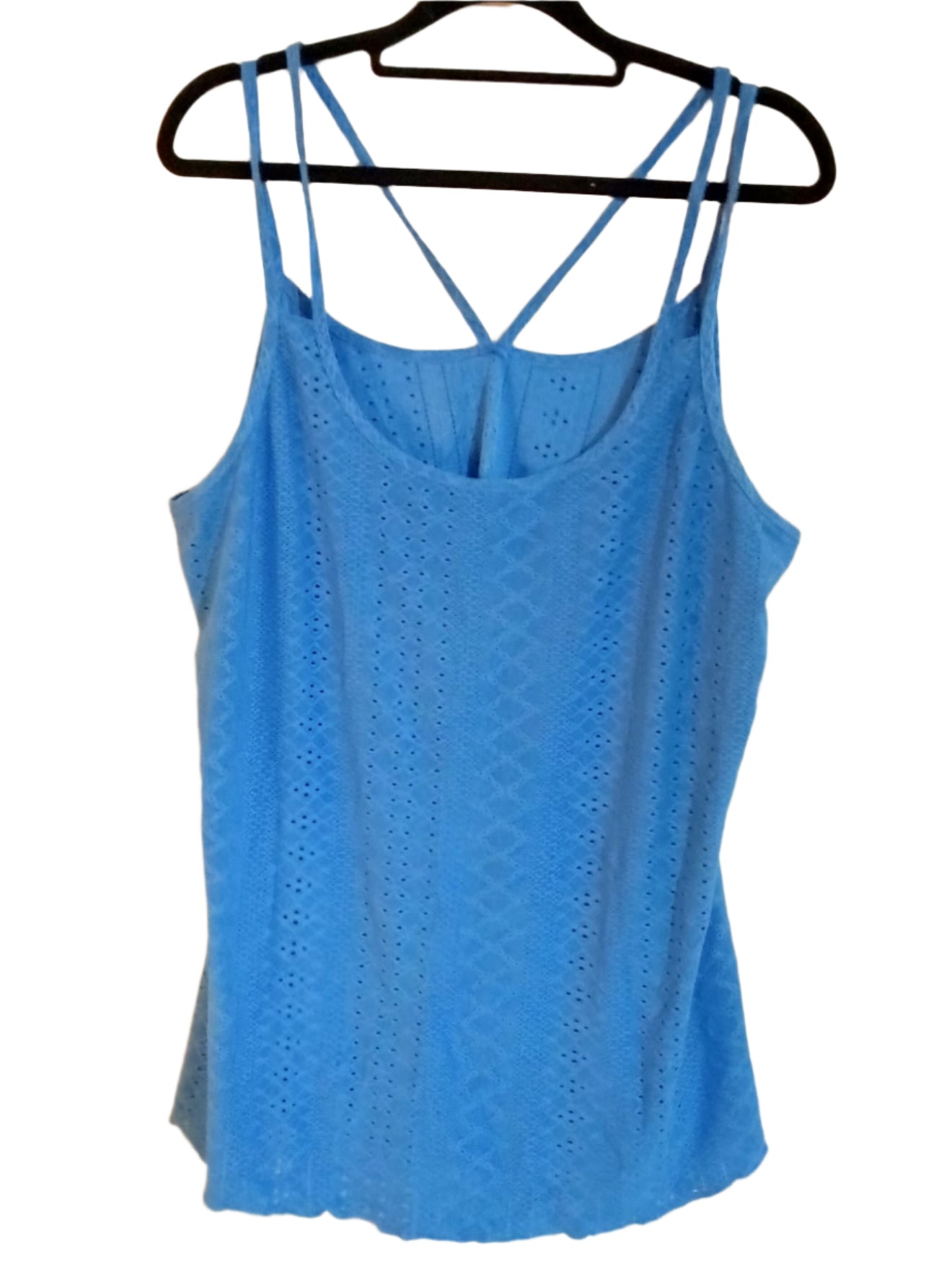 Eyelet Embroidery Vest Top