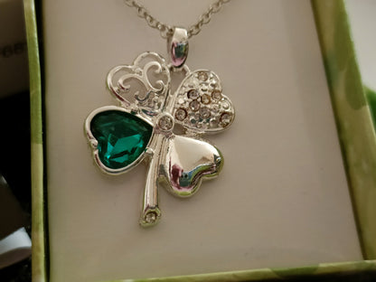Avon Four Leaf Clover Necklace