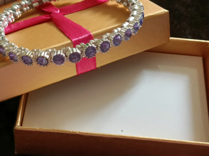 Avon Leona Birthstone Bracelet - December