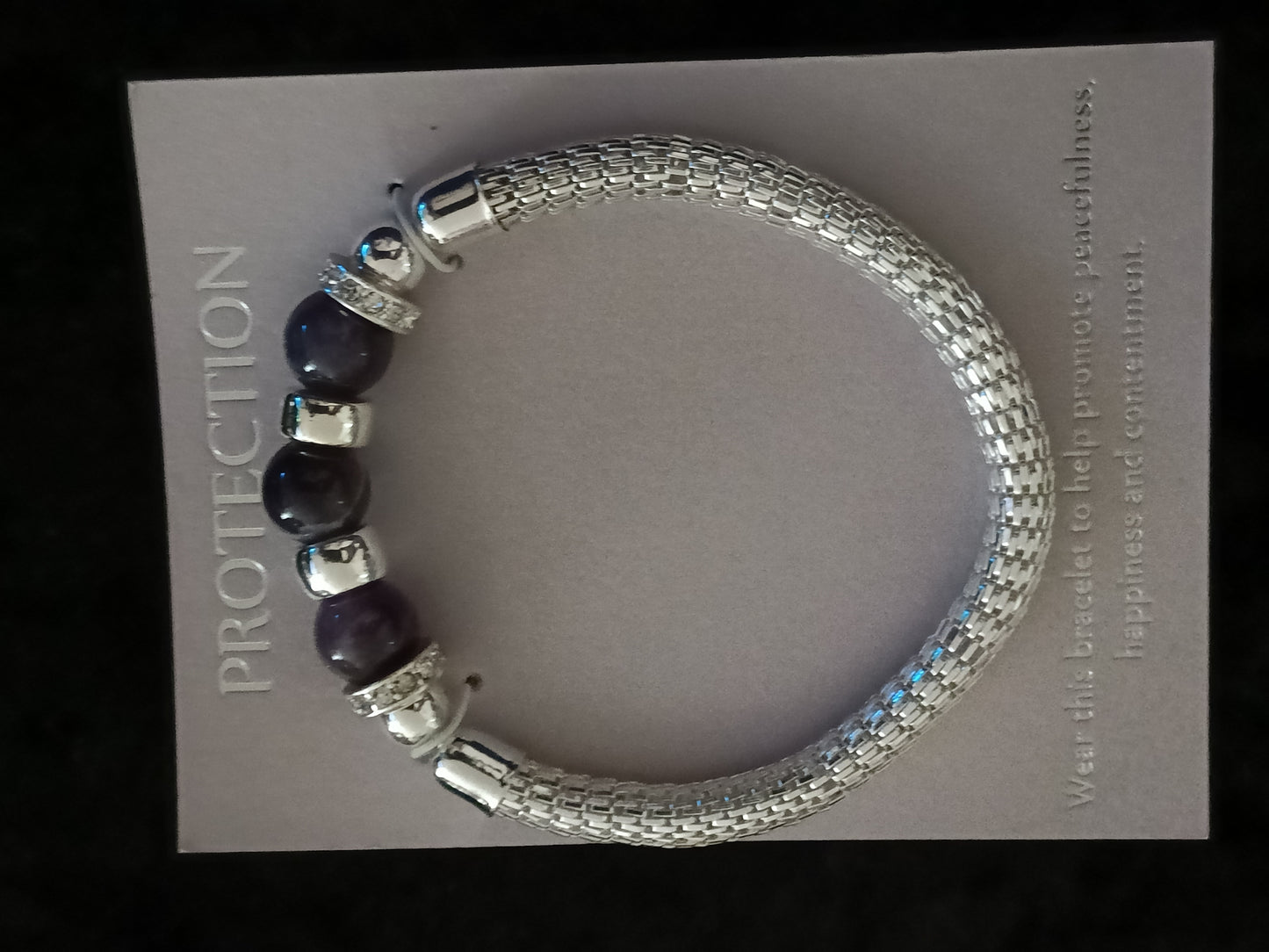 AVON Madison Ann Bracelet Purple/Real Amethyst