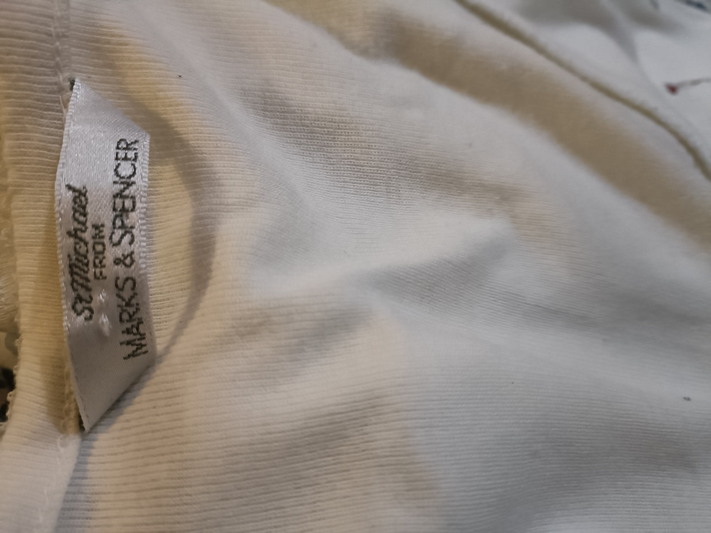 M & S cardigan with embroidered flowers
