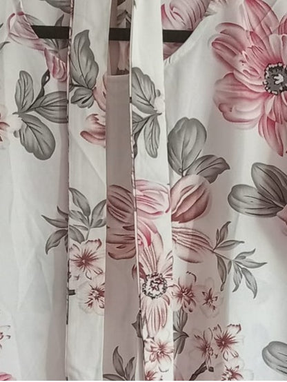 Floral Belted Dress