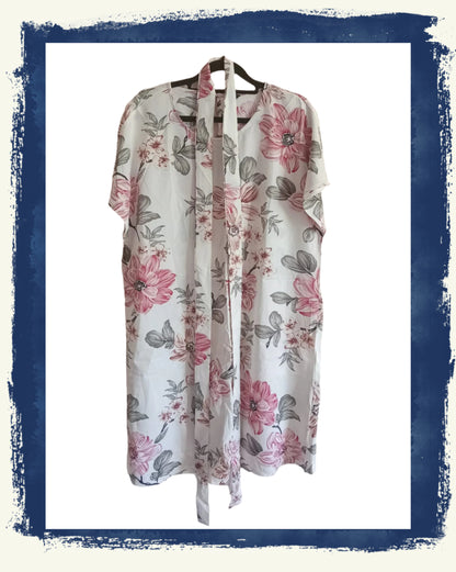 Floral Belted Dress