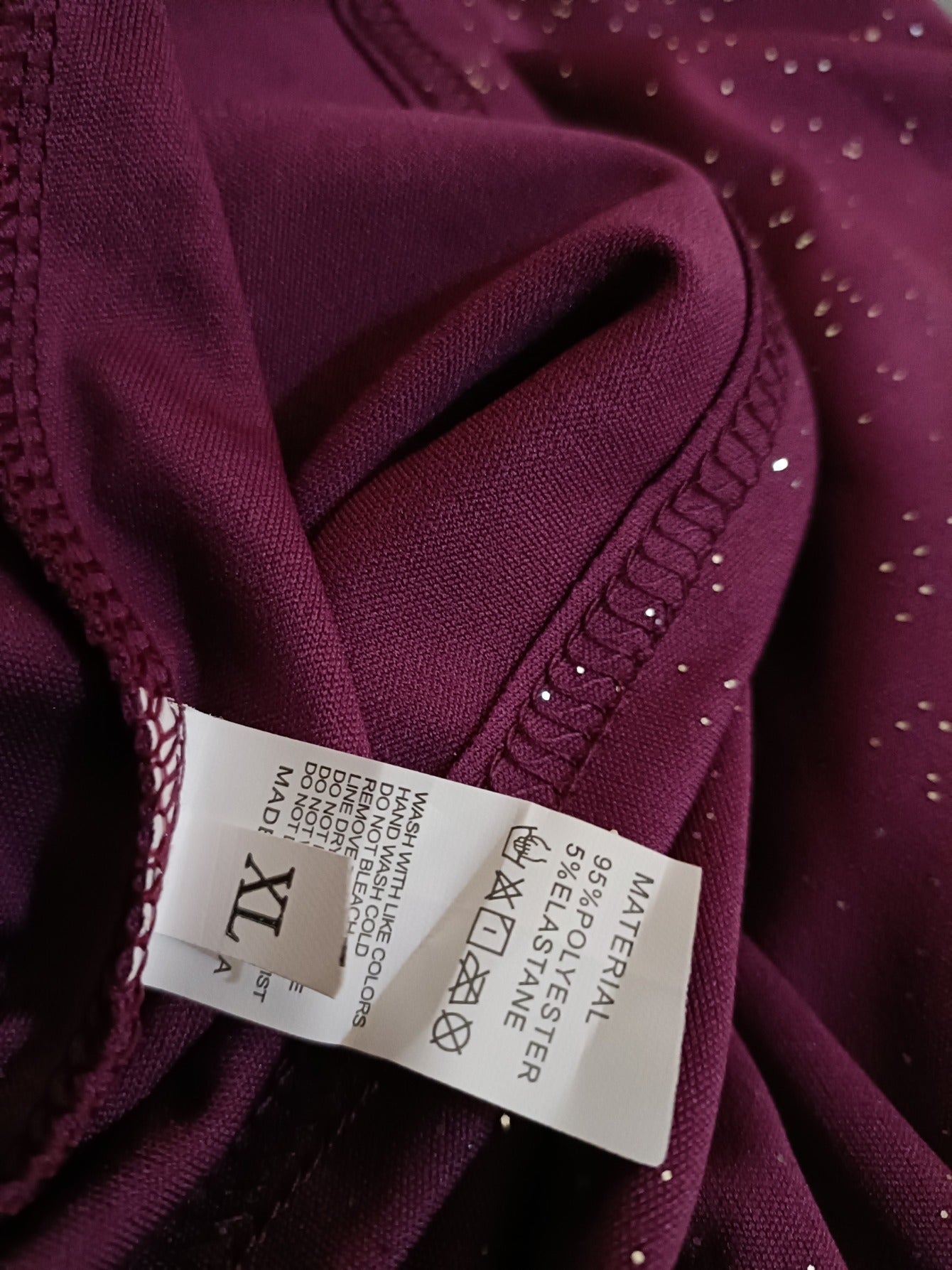 Purple Sparkly Dress