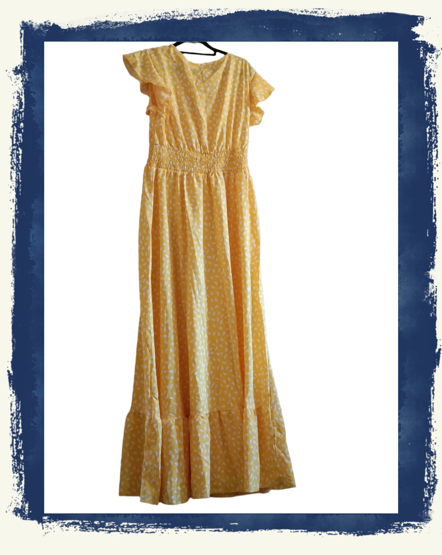 Vibrant Yellow Maxi Dress