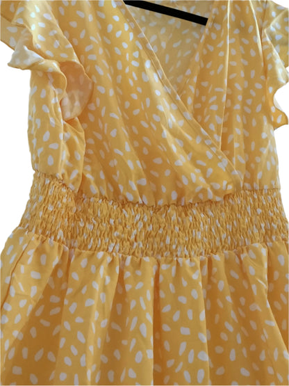 Vibrant Yellow Maxi Dress